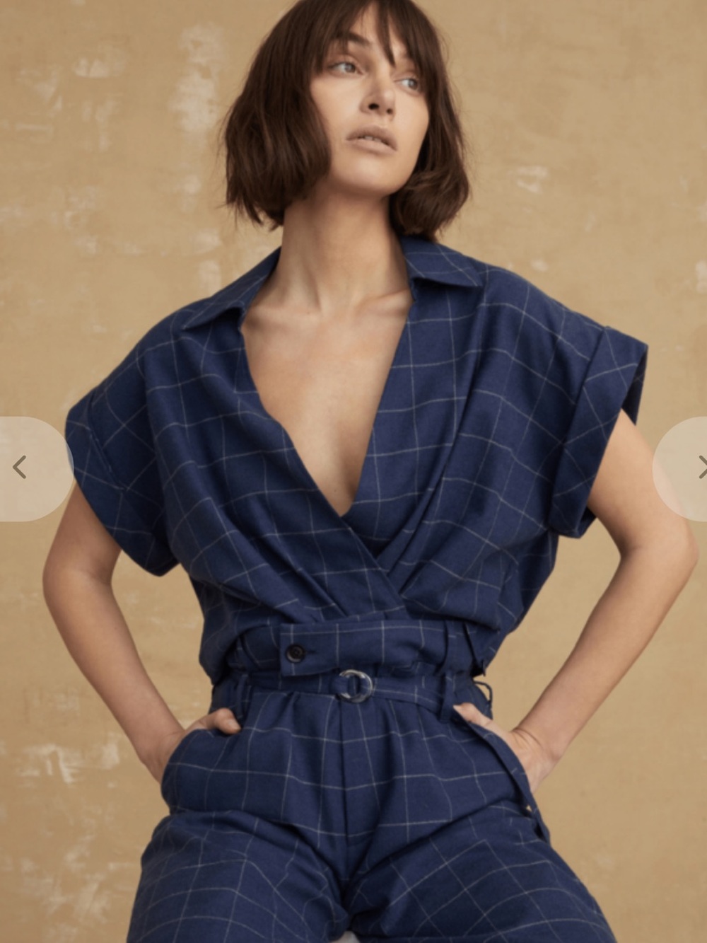 Marissa Webb Rowe Lightweight Flannel Top - M